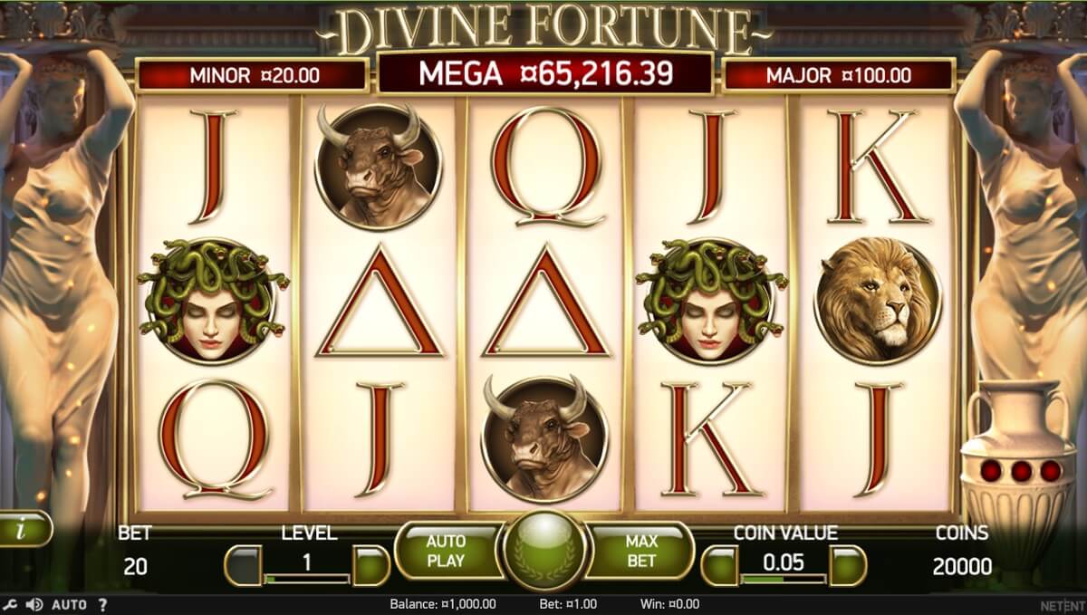 Divine fortune gameplay