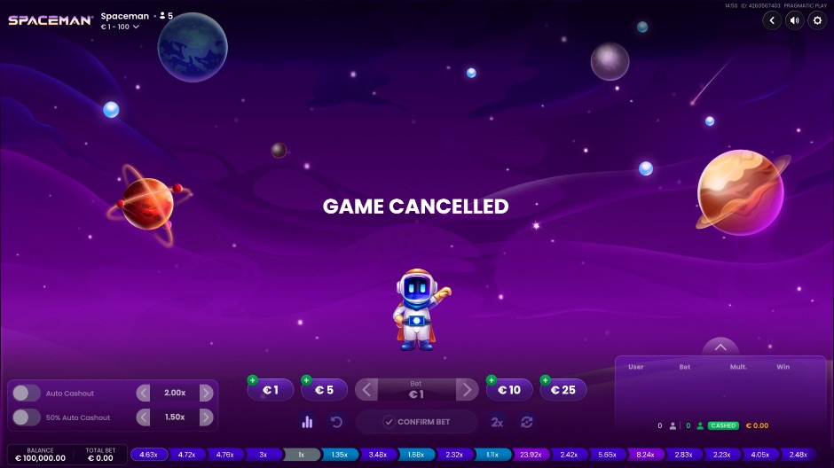 Spaceman Gameplay